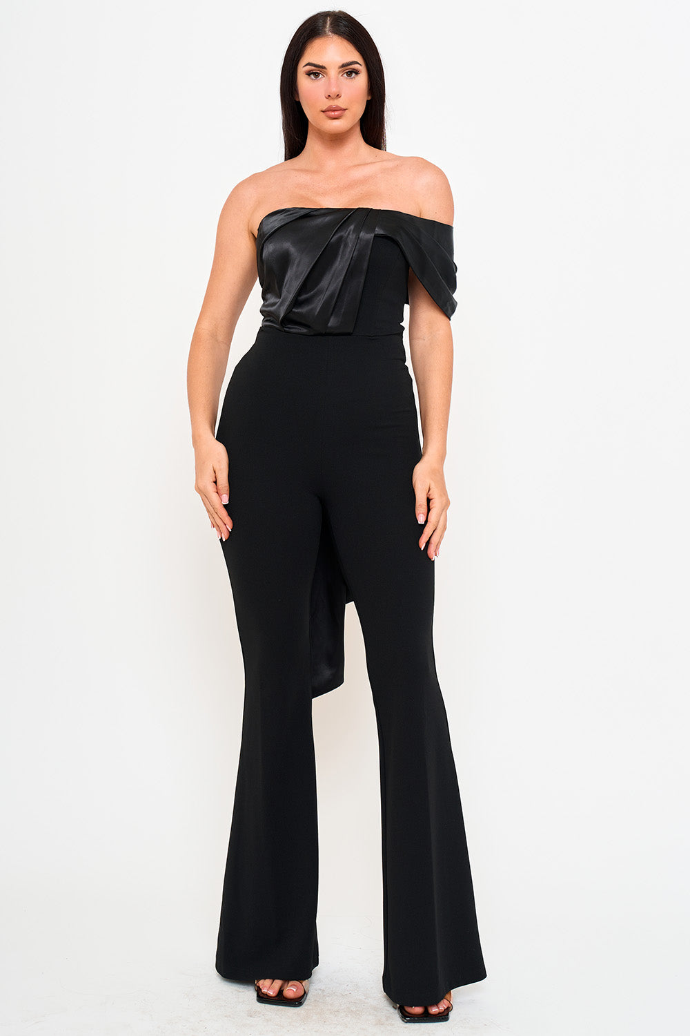 IB2539JP - SATIN CONTRAST JUMPSUIT - Image 10