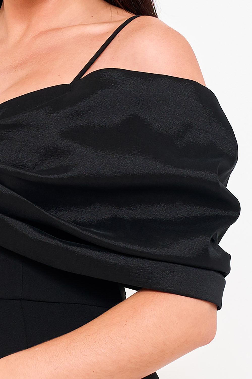 SD2277HP - OVERSIZED SATIN BOW OFF THE SHOULDER MINI DRESS - Image 18