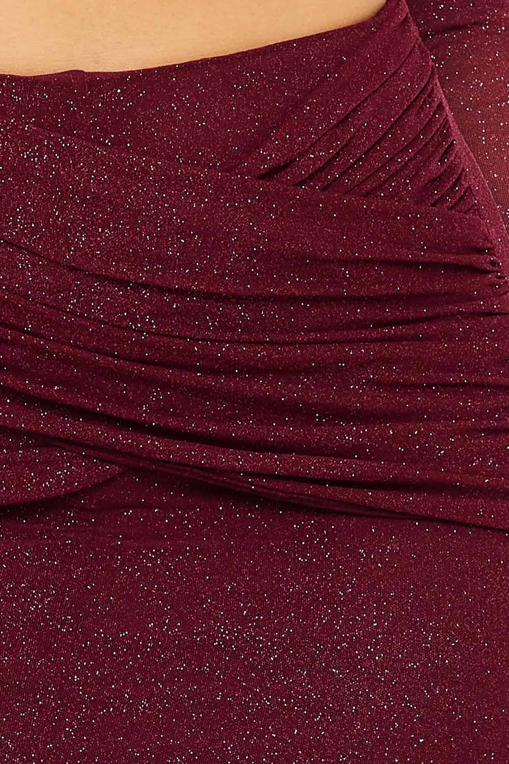 SDM1358AP - POWERMESH WITH GLITTER MAXI DRESS - Image 11
