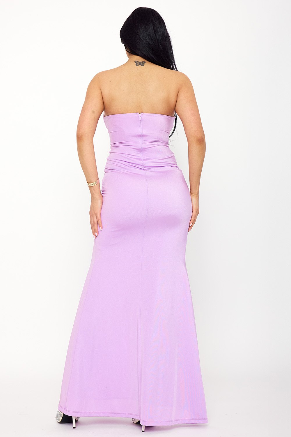 SDM1559SP - HEAVY SHAKIRA FABRIC TUBE TOP MAXI DRESS - Image 10