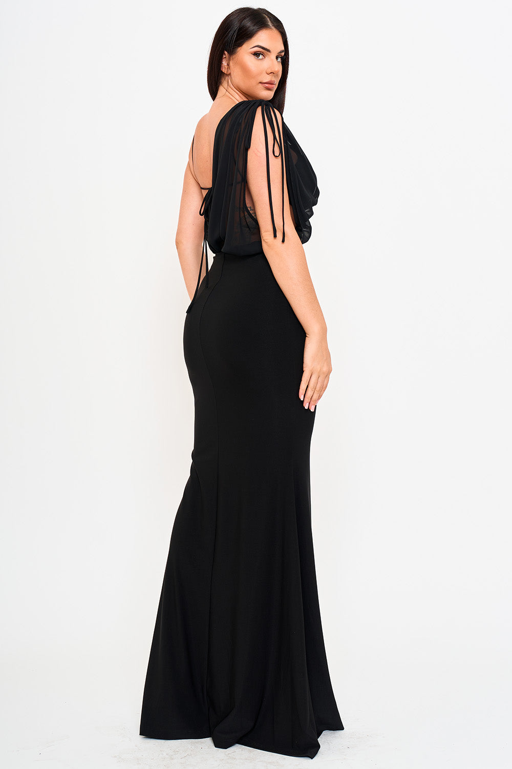 SDM2179SP - SPAGHETTI SHOULDER STRAP MAXI DRESS - Image 2