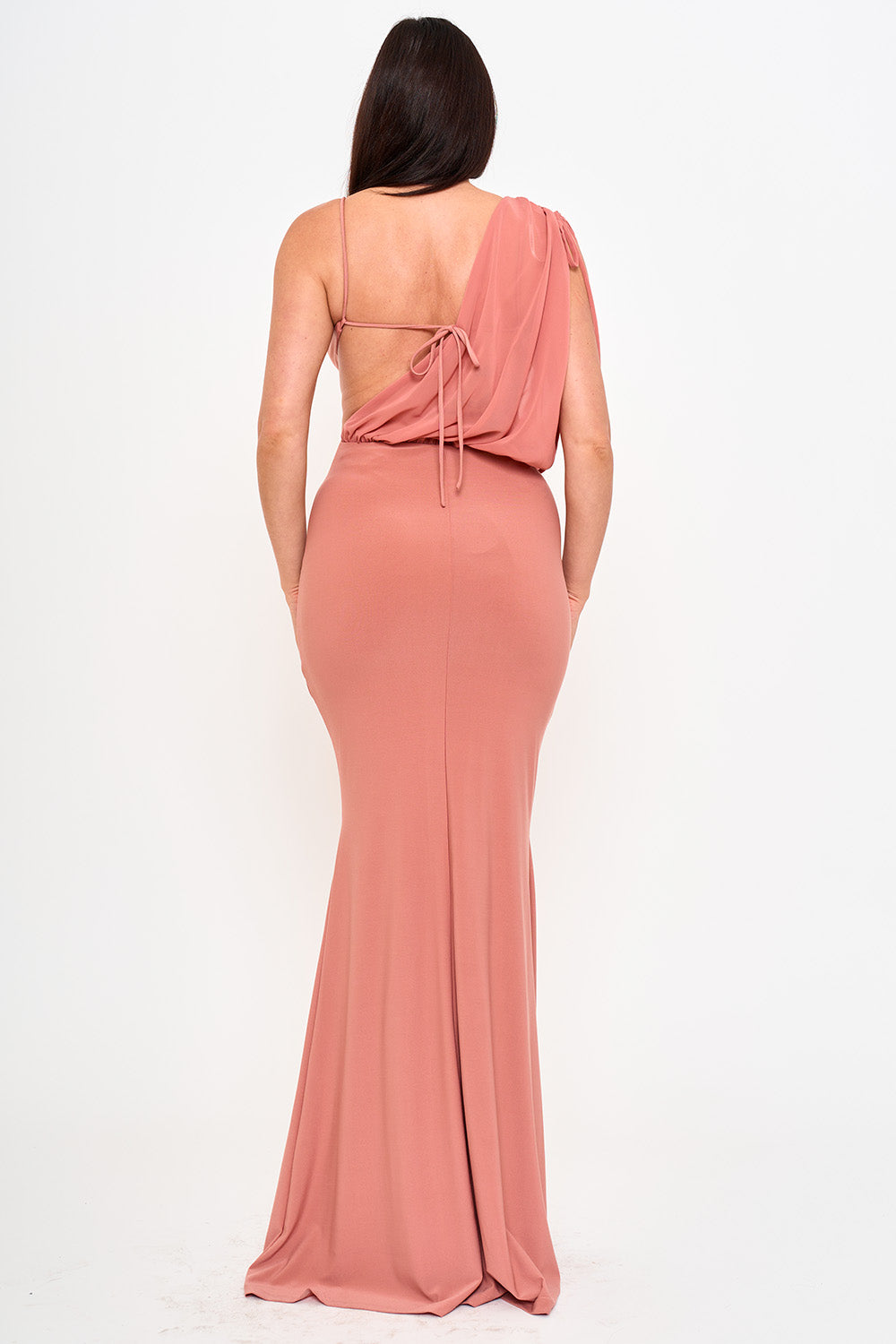 SDM2179SP - SPAGHETTI SHOULDER STRAP MAXI DRESS - Image 6